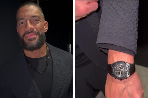 Roman Reigns Cops 0k Watch, Diamond Chains During WrestleMania Weekend