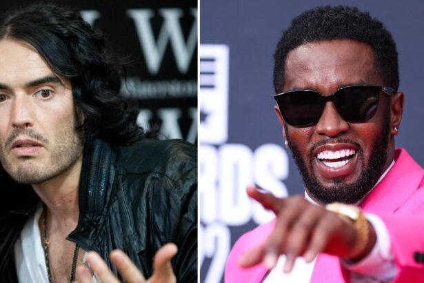 Russell Brand And Close Pal Sean Combs Had Creepy Friendship Stretching Back Years