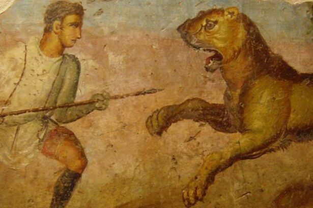 Scientists Discover First Probable Evidence of a Roman Fighter Mauled by a Lion : ScienceAlert