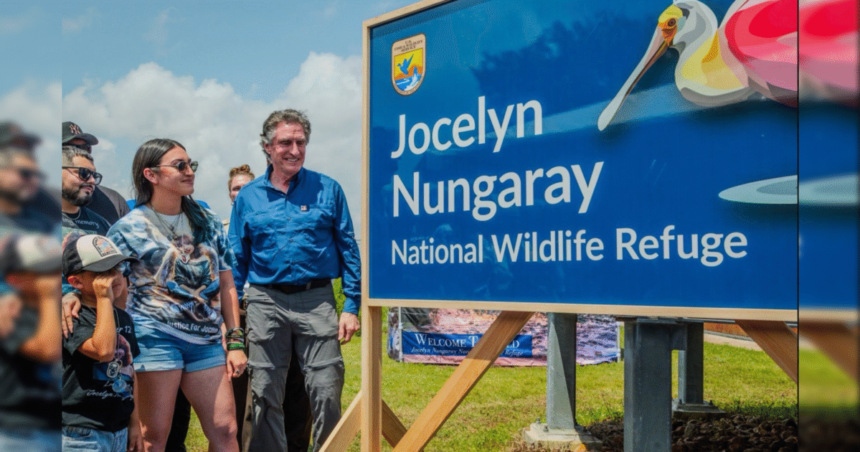 Secretary of the Interior Doug Burgum Announces ‘Jocelyn Nungaray National Wildlife Refuge’ to Honor Child Murdered by Illegals |