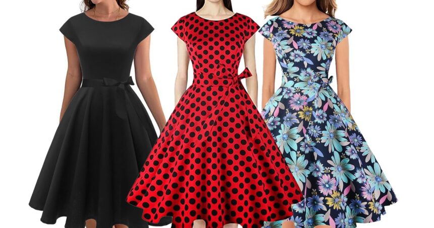 Shop This Flattering, Vintage-Style Amazon Dress for Just 
