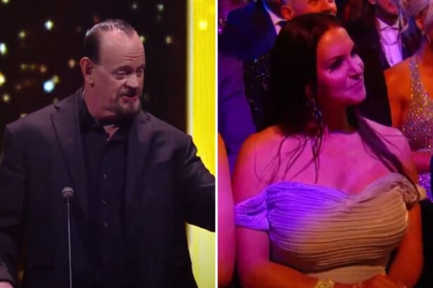 The Undertaker addresses Stephanie McMahon at the WWE Hall of Fame 2025