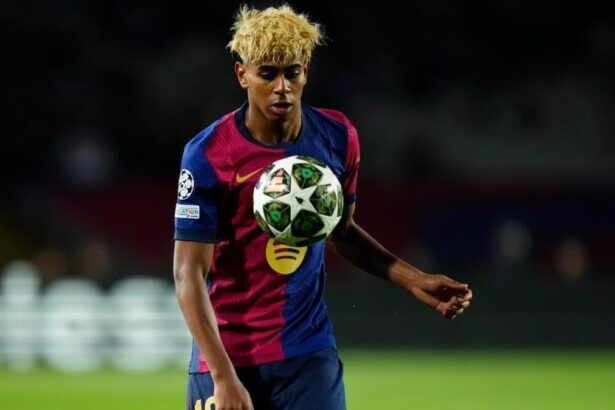 Thierry Henry is so awed by Lamine Yamal’s Champions League performance that he asks for his Barcelona shirt