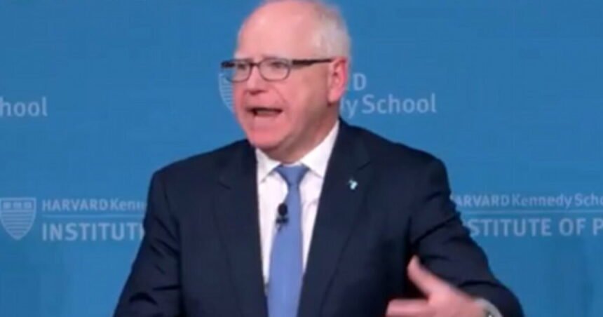 Tim Walz Claims He Was Chosen as Running Mate for Kamala Harris Because He Could ‘Code Talk’ to White Guys (VIDEO) |