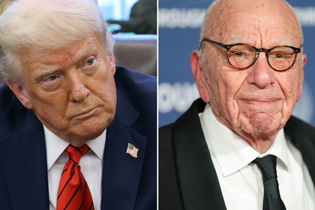 Trump Lashes Out at Murdoch Over Fox News Poll Record-Low Approval
