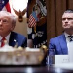 Trump thinks Hegseth will ‘get it together’ amid Pentagon staff chaos : NPR