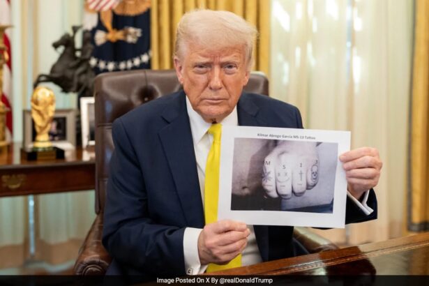Trump’s MS-13 Tattoo Photo Sparks Debate