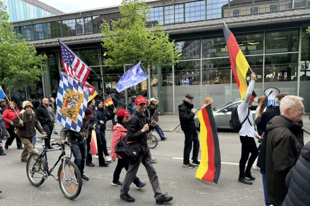 Upside Down World: European Peace Movement Marches in Support of President Trump as “Anti”-Fascists Rally Against Peace |