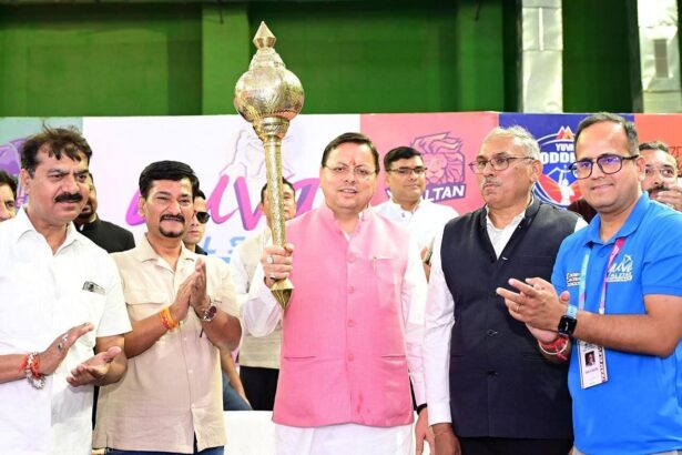 Uttarakhand CM Pushkar Singh Dhami attends Yuva All Stars Championship 2025 closing ceremony in Roshanabad