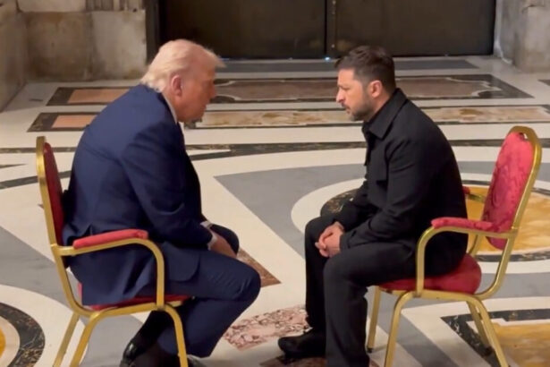 (VIDEO) President Trump Meets with Zelensky in Rome to Discuss Peace Deal with Russia |