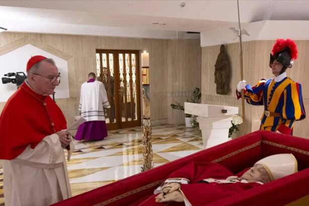 Vatican Releases Images of The Late Pope Francis in Open Coffin