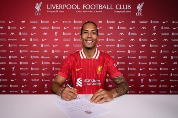 Virgil van Dijk extends Liverpool contract by two years, joins Mohamed Salah as Reds keep key pieces