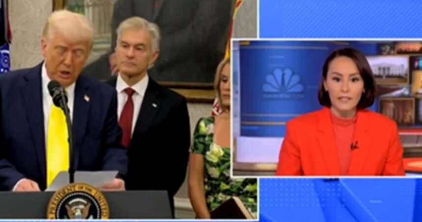 WATCH: MSNBC Quickly Cuts Away From Trump as He Begins Reading Deported MS-13 Gangster Kilmar Garcia’s Lengthy Rap Sheet |
