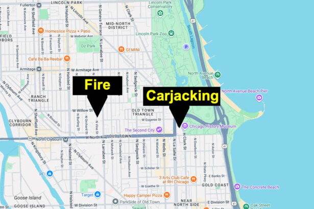 Woman carjacked in Old Town, car is found on fire almost a mile away