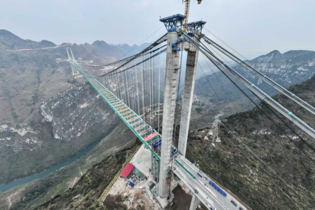 World’s tallest bridge set to open in China very soon