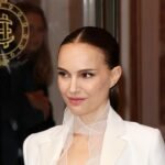 Natalie Portman Swaps Dad Shoes for a Gauzy Gown