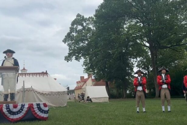 250th Anniversary Reenactment of General George Washington’s Decampment from Mount Vernon in 1775 Held This Past Weekend — Exclusive TGP Footage |