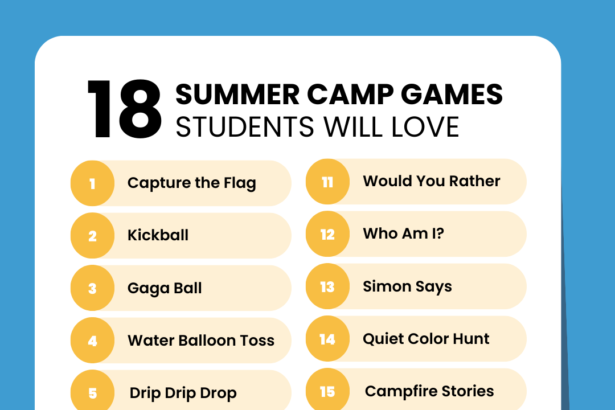 31 Epic Summer Camp Games (Plus Free Scorecards)