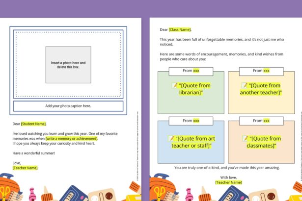 6 End-of-Year Letters to Students (Free Editable Templates)