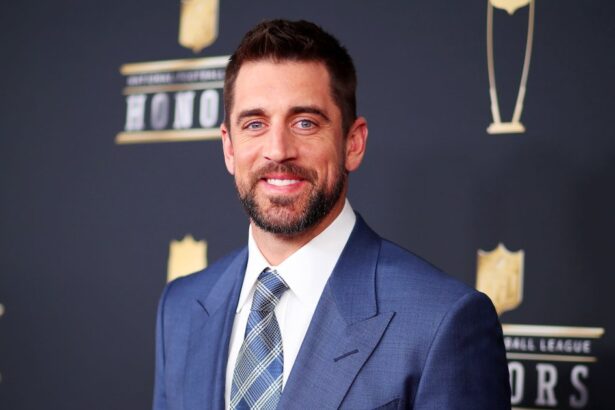 Aaron Rodgers Sparks Wedding Rumors With Ring on Left Finger