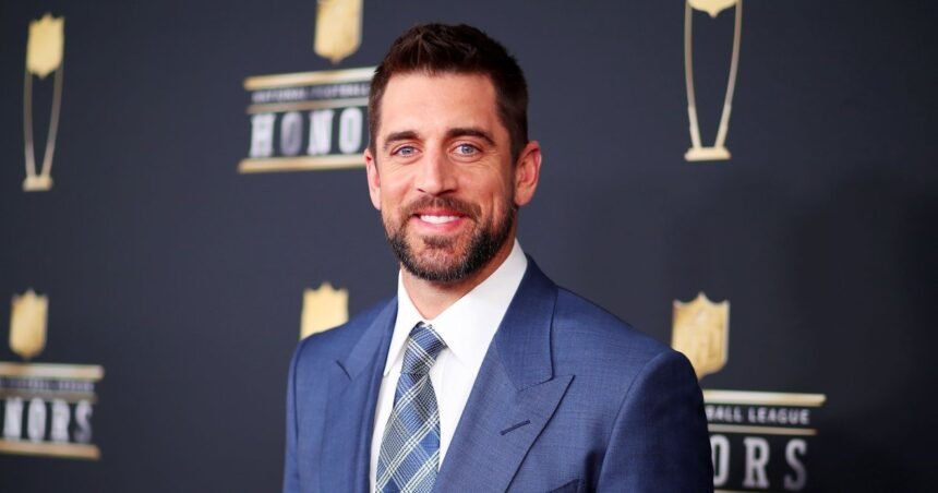 Aaron Rodgers Sparks Wedding Rumors With Ring on Left Finger