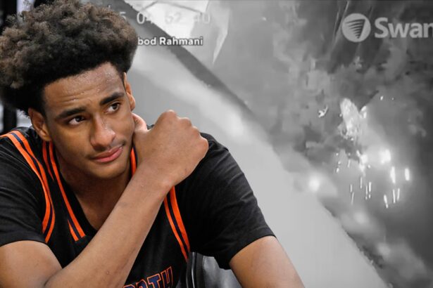 Alijah Arenas Surveillance Video Shows Moment of Crash