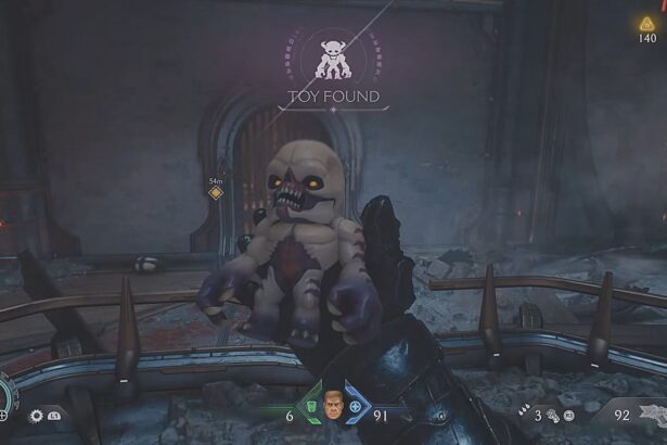 All collectible locations in Doom The Dark Ages Chapter 4 (Sentinel Barracks)