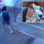 Amazon driver caught with her pants down in surveillance footage after families find stomach-turning ‘deliveries’ on porch