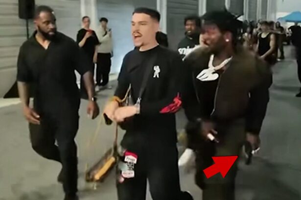 Antonio Brown Runs Through Crowd With What Looks Like Gun, on Video