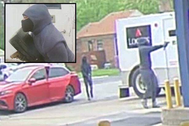 Armed robbery team robbed armored car outside suburban bank, FBI says