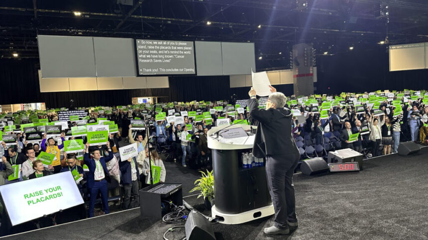 At AACR, cancer researchers dove into politics as well as progress