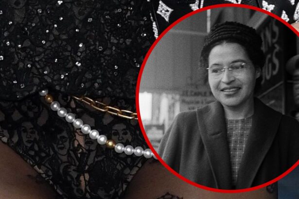 BLACKPINK’s Lisa Appears to Have Rosa Parks’ Face on Undies at Met Gala