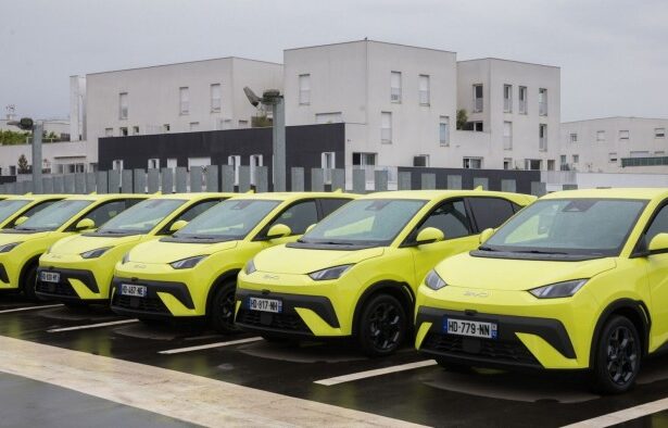BYD sells more electric vehicles in Europe than Tesla for first time