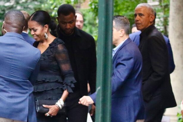 Barack and Michelle Obama Spotted Together at NYC Hotel