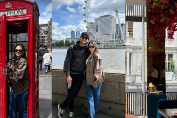 Brad Montour, wife Ryiann visit London Eye and other famous tourist spots during United Kingdom offseason vacation