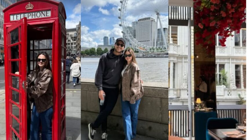 Brad Montour, wife Ryiann visit London Eye and other famous tourist spots during United Kingdom offseason vacation