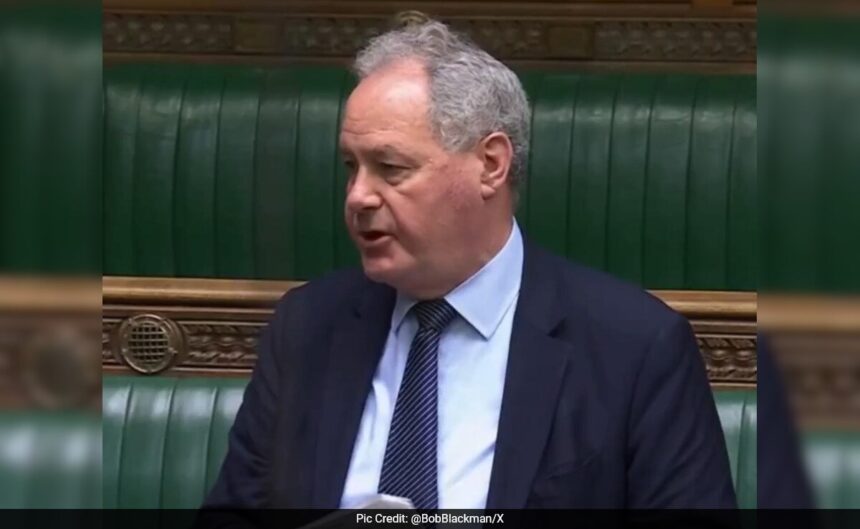 British MP Bob Blackman Calls For Action Against Terror Bases In PoK