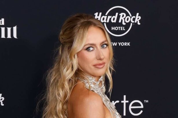 Brittany Mahomes Stuns in Strapless Gown with Patrick Mahomes