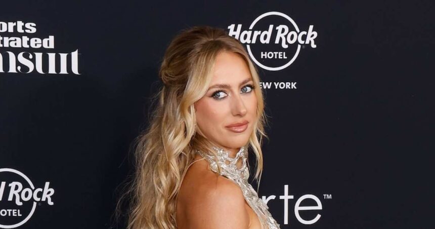 Brittany Mahomes Stuns in Strapless Gown with Patrick Mahomes