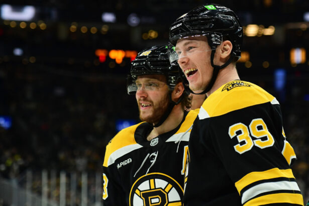 Bruins GM quips about Morgan Geekie’s impending contract extension