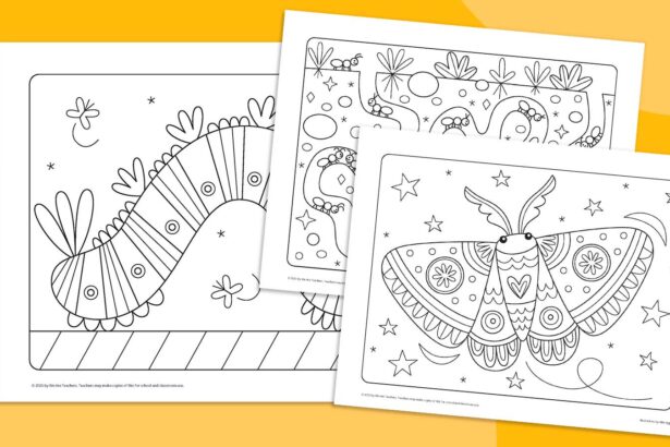 Bug and Insect Coloring Pages