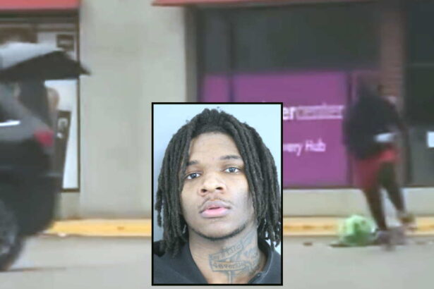 Busted! Crash-and-grab burglars leave teammate behind as Chicago cops move in (video)