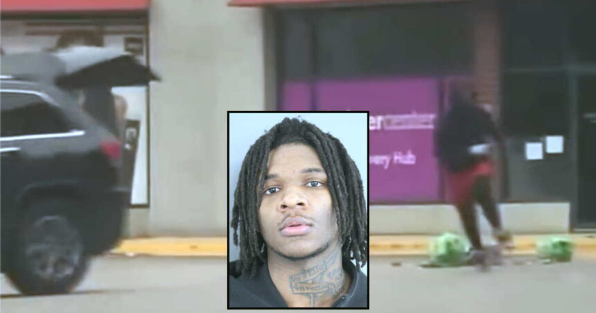 Busted! Crash-and-grab burglars leave teammate behind as Chicago cops move in (video)