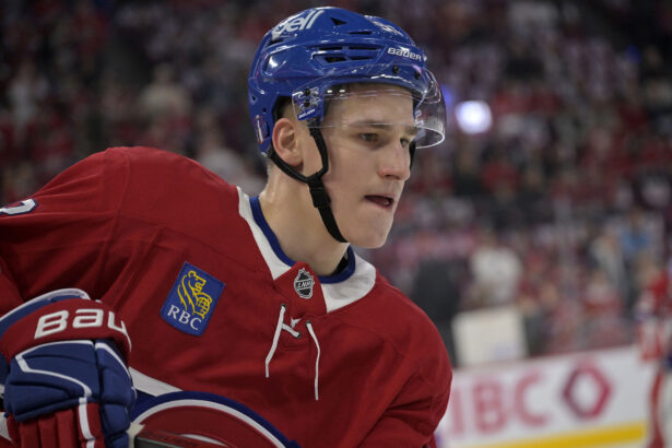 Canadiens’ Ivan Demidov and his girlfriend Katya take delivery of his brand new 2025 Audi RS6 from Montreal dealership