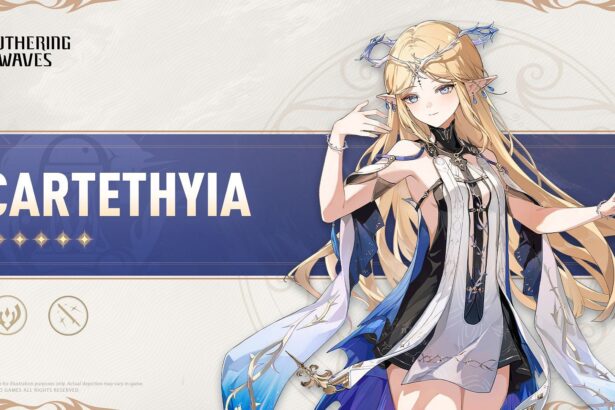 Cartethyia’s attribute and weapon type revealed