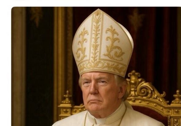 Catholic Organization Blasts White House For Posting Image Of Trump As Pope