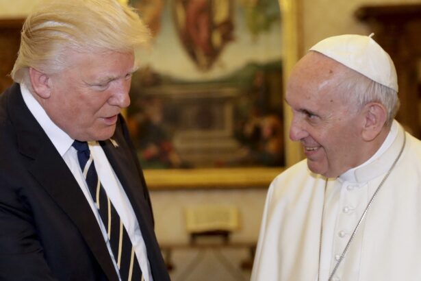 Catholic leaders criticize Trump for posting apparent AI photo of himself as the pope : NPR