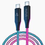 Charge smarter with glowing speed—this 100W cable comes in a two-pack for 