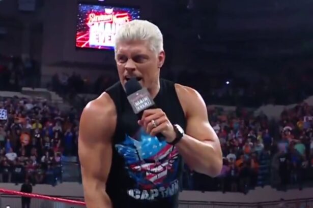 Cody Rhodes’ 39-year-old ally wears his jacket after WWE Saturday Night’s Main Event goes off the air