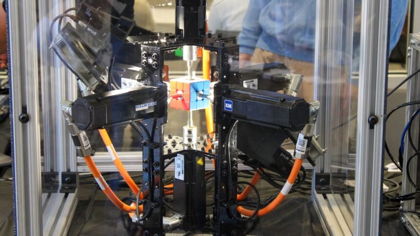 College students demolish world record for fastest Rubik’s cube robot